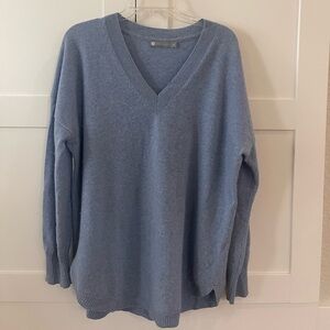 Everlane Classic Blue Cashmere Sweater